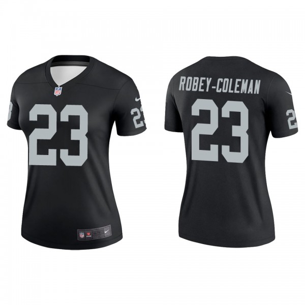 Women's Las Vegas Raiders Nickell Robey-Coleman Black Legend Jersey