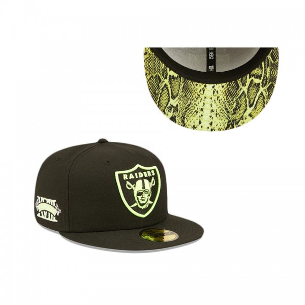 Las Vegas Raiders Summer Pop Yellow 59FIFTY Fitted...