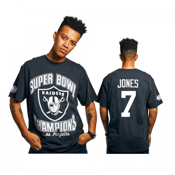 Las Vegas Raiders Zay Jones Black Super Bowl Champ...