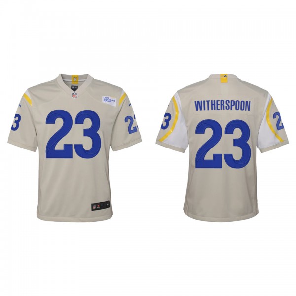 Youth Los Angeles Rams Ahkello Witherspoon Bone Ga...