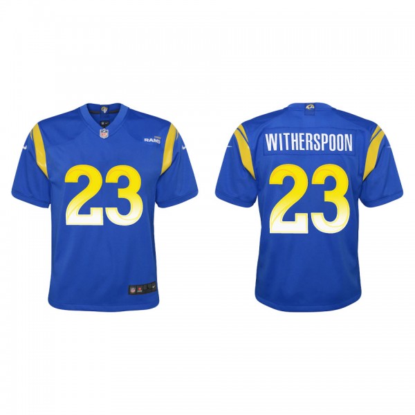 Youth Los Angeles Rams Ahkello Witherspoon Royal G...