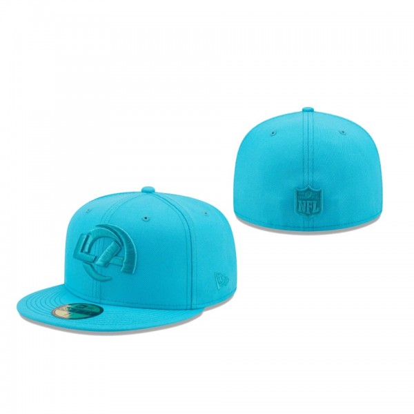 Los Angeles Rams Blue Color Pack 59FIFTY Fitted Ha...