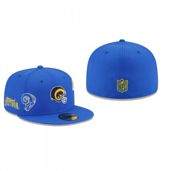 Los Angeles Rams Royal Just Don 59FIFTY Fitted Hat