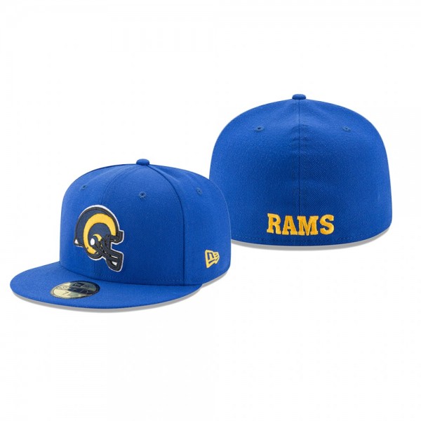 Los Angeles Rams Royal Omaha Classic Logo 59FIFTY ...