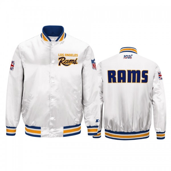 Los Angeles Rams White 2019 NFL London Game NFL 10...
