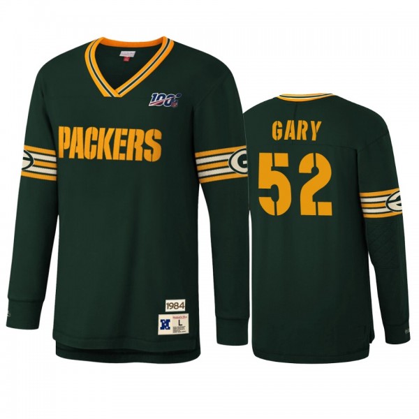 Green Bay Packers Rashan Gary Mitchell & Ness Green NFL 100 Team Inspired T-Shirt