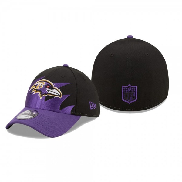 Baltimore Ravens Black Purple Surge 39THIRTY Flex ...