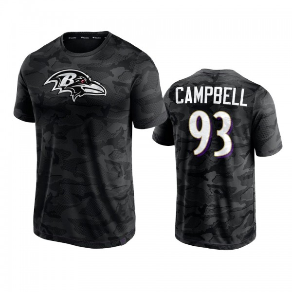 Baltimore Ravens Calais Campbell Black Camo Jacqua...