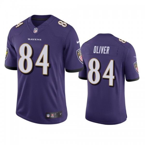 Baltimore Ravens Josh Oliver Purple Vapor Limited ...