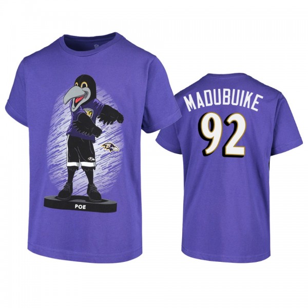 Baltimore Ravens Justin Madubuike Purple Dancing P...
