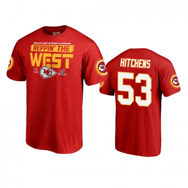 Kansas City Chiefs #53 Anthony Hitchens Red 2018 D...