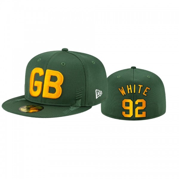 Green Bay Packers Reggie White Green 2021 NFL Sideline Hat