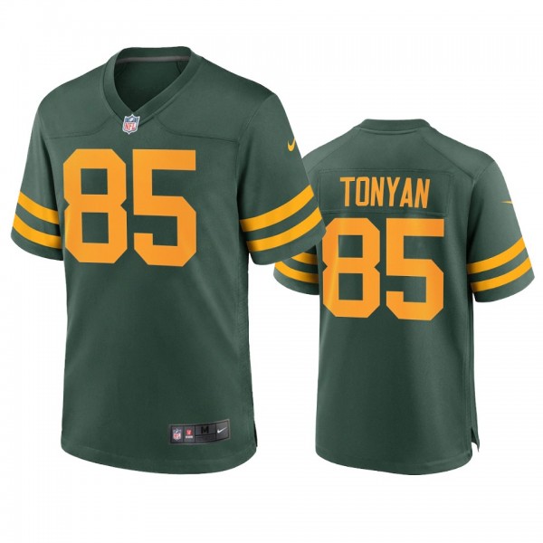 Green Bay Packers Robert Tonyan Green Alternate Ga...