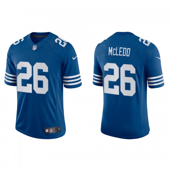 Men's Indianapolis Colts Rodney McLeod Royal Alter...