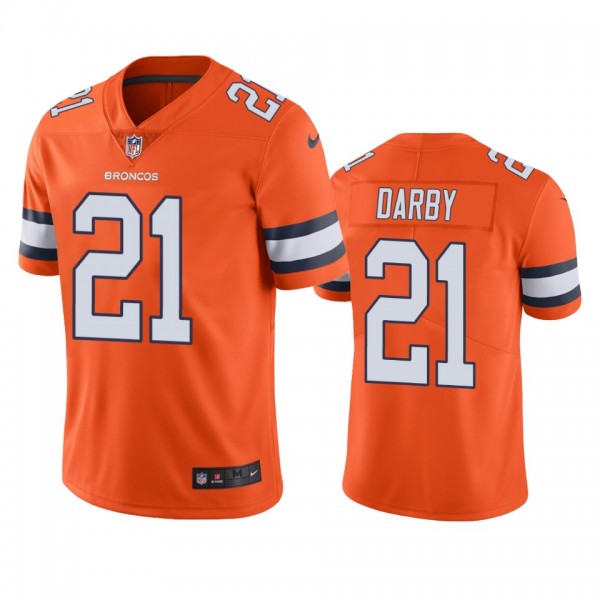 Color Rush Limited Denver Broncos Ronald Darby Orange Jersey