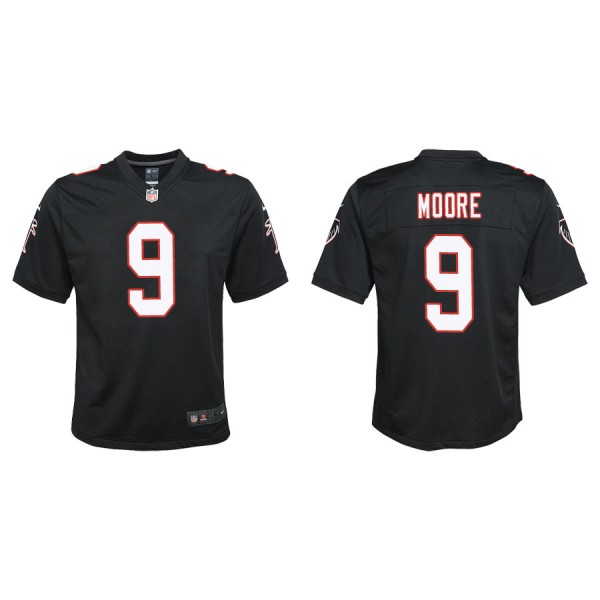Youth Atlanta Falcons Rondale Moore Black Throwbac...