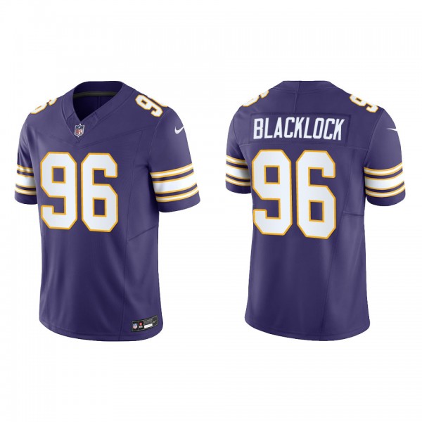 Ross Blacklock Minnesota Vikings Purple Classic Va...