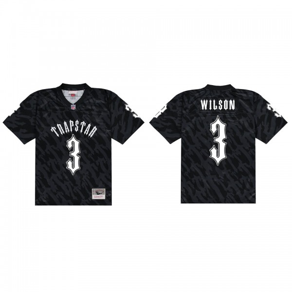 Russell Wilson Trapstar Black Football Jersey