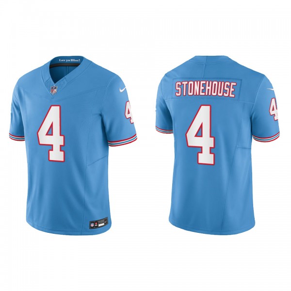 Men's Ryan Stonehouse Tennessee Titans Light Blue ...