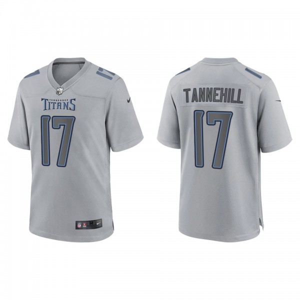 Ryan Tannehill Tennessee Titans Gray Atmosphere Fa...
