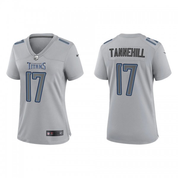 Ryan Tannehill Women's Tennessee Titans Gray Atmos...