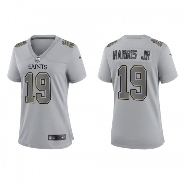 Women's New Orleans Saints Chris Harris Jr Gray At...
