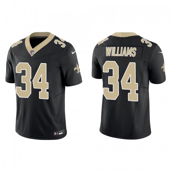 Men's New Orleans Saints Darrel Williams Black Vap...