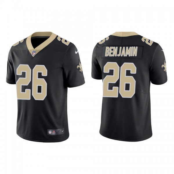 Men's New Orleans Saints Eno Benjamin Black Vapor Limited Jersey