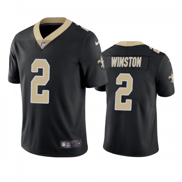 New Orleans Saints Jameis Winston Black Vapor Untouchable Limited Jersey