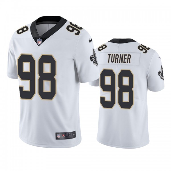 New Orleans Saints Payton Turner White 2021 NFL Dr...