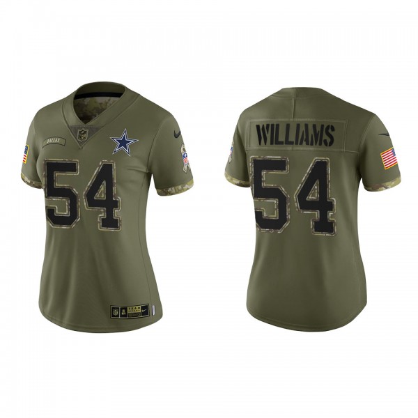 Sam Williams Women's Dallas Cowboys Olive 2022 Sal...