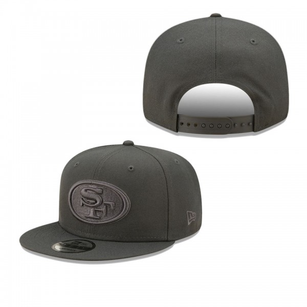 Men's San Francisco 49ers Graphite Color Pack 9FIFTY Snapback Hat