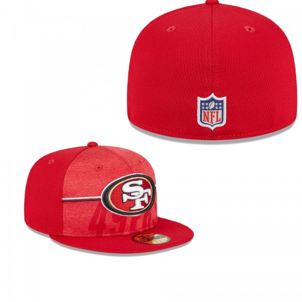 Men's San Francisco 49ers Scarlet 2023 NFL Trainin...