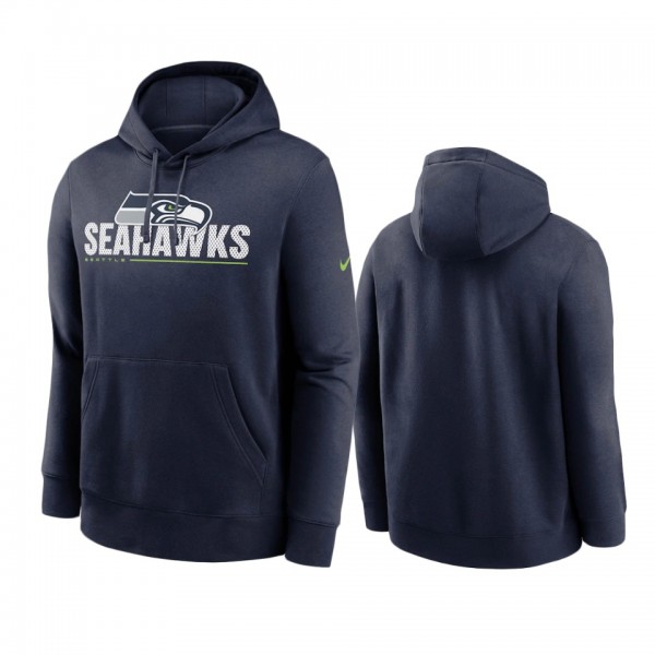 Seattle Seahawks College Navy Impact Club Pullover...