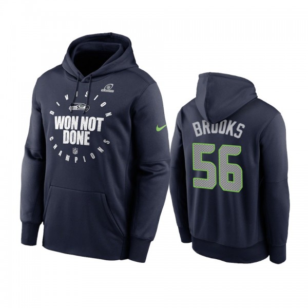 Seattle Seahawks Jordyn Brooks Navy 2020 NFC West ...