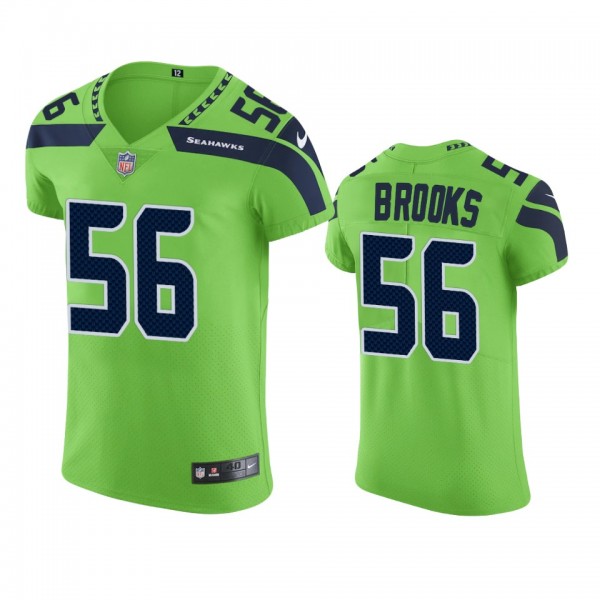 Seattle Seahawks Jordyn Brooks Neon Green Vapor El...