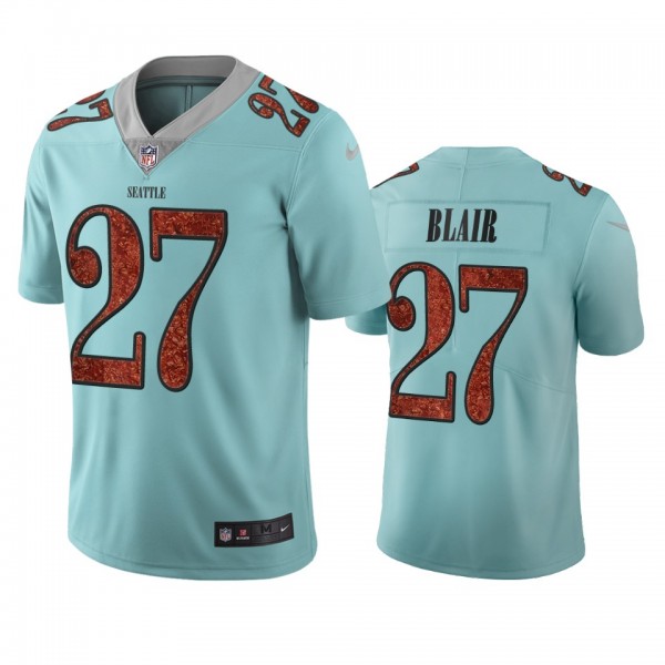 Seattle Seahawks Marquise Blair Light Blue City Edition Vapor Limited Jersey
