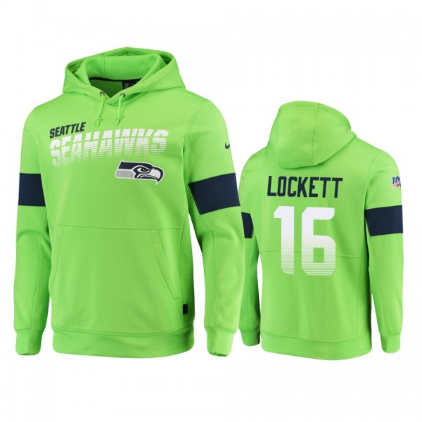 Seattle Seahawks Tyler Lockett Neon Green 100th Se...