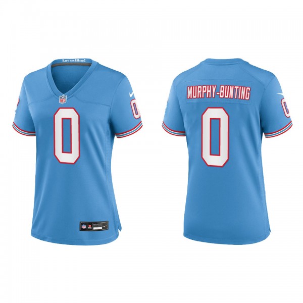 Sean Murphy-Bunting Women Tennessee Titans Light Blue Oilers Throwback Alternate Game Jersey