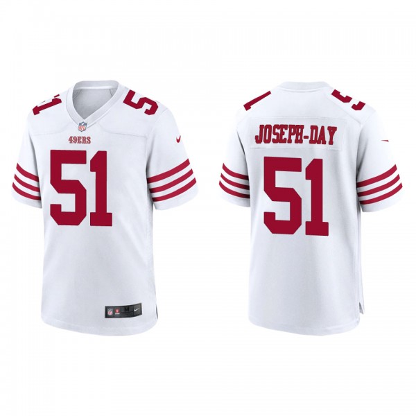 Men's San Francisco 49ers Sebastian Joseph-Day Whi...