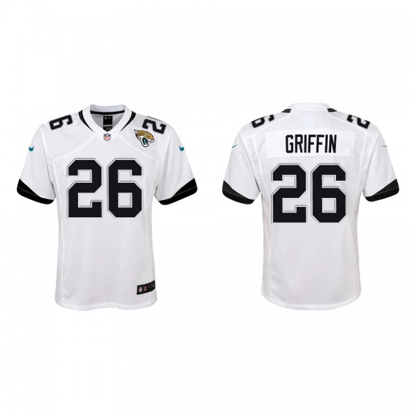 Youth Shaquill Griffin Jacksonville Jaguars White ...