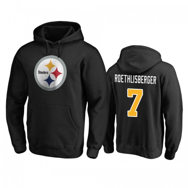 Pittsburgh Steelers Ben Roethlisberger Black Perso...
