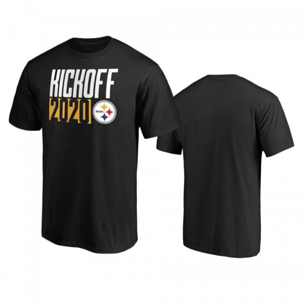 Pittsburgh Steelers Black Kickoff 2020 T-Shirt