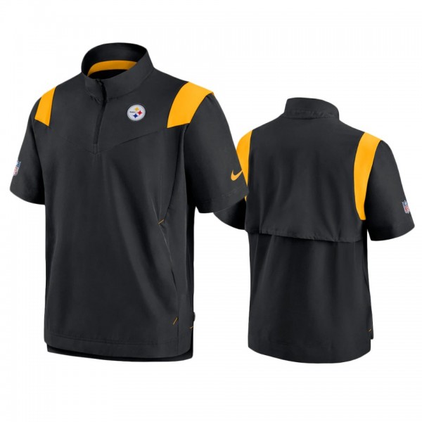 Pittsburgh Steelers Black Sideline Coaches Quarter...