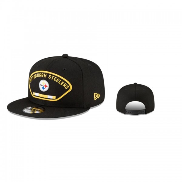 Pittsburgh Steelers Black Veteran 9FIFTY Adjustabl...