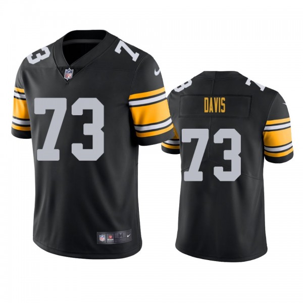 Pittsburgh Steelers Carlos Davis Black Alternate V...