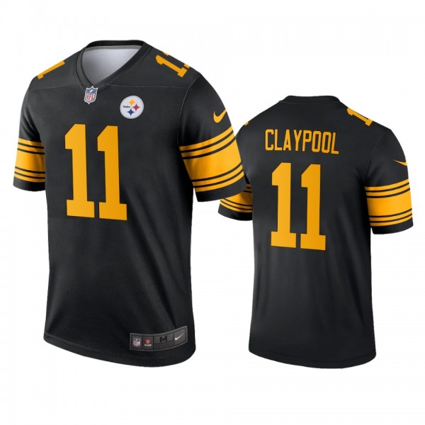 Pittsburgh Steelers Chase Claypool Black Alternate Legend Jersey