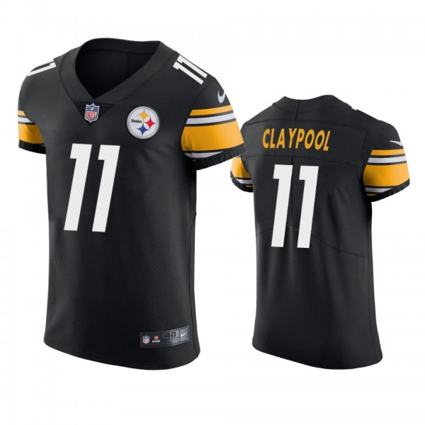 Pittsburgh Steelers Chase Claypool Black Vapor Eli...