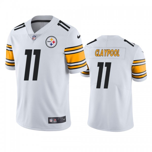 Pittsburgh Steelers Chase Claypool White Vapor Unt...