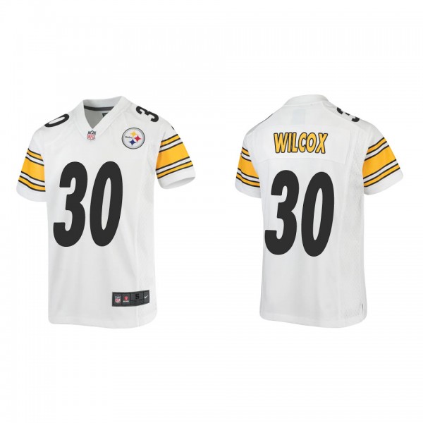 Youth Pittsburgh Steelers Chris Wilcox White Game ...